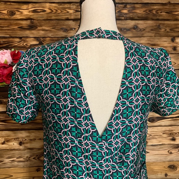 J. Crew Swoop Dress in Latticework Medallion - Picture 5 of 5